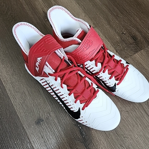 Sz 12 Nike Alpha Menace Pro 2 Mid Football Cleats BV3945-106  display picture 2